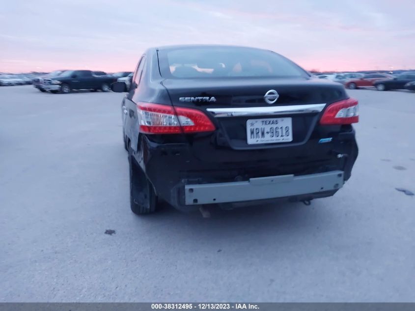 2014 NISSAN SENTRA S - 3N1AB7AP2EY206701