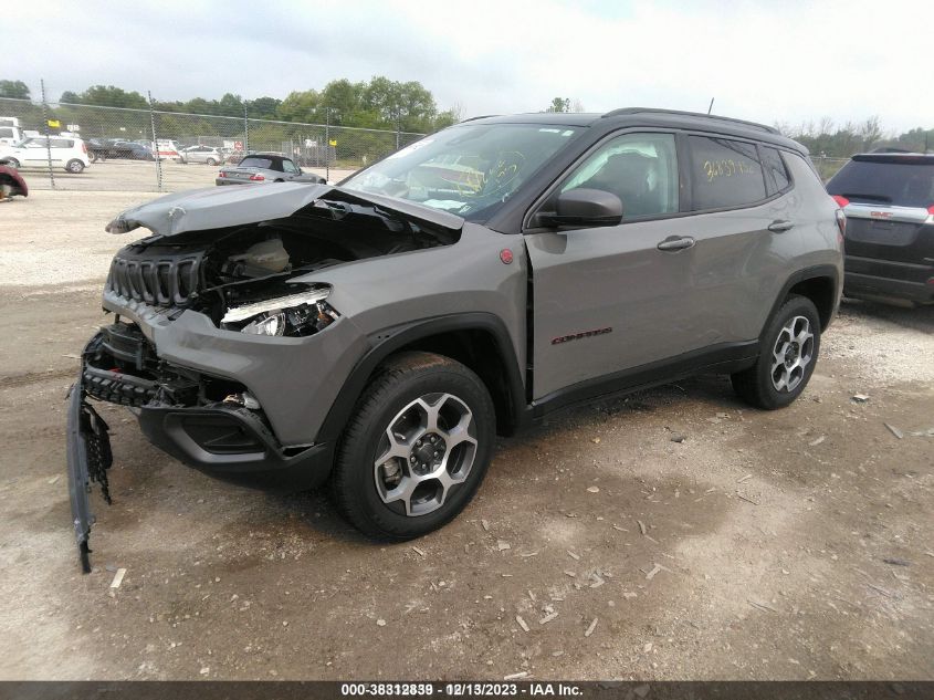 2022 JEEP COMPASS TRAILHAWK 4X4 - 3C4NJDDB4NT148751