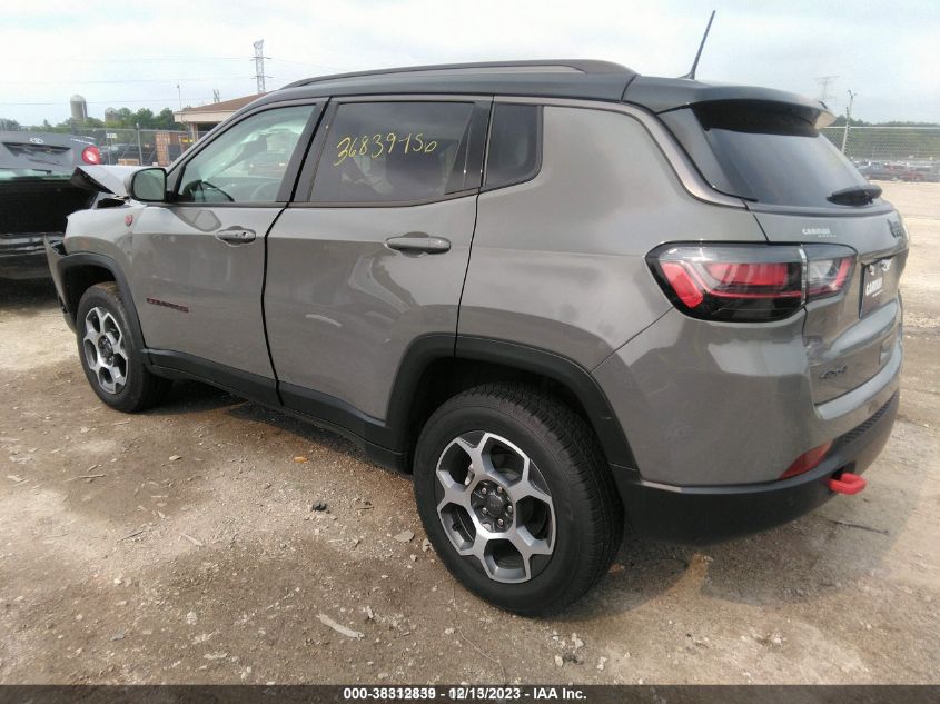 2022 JEEP COMPASS TRAILHAWK 4X4 - 3C4NJDDB4NT148751