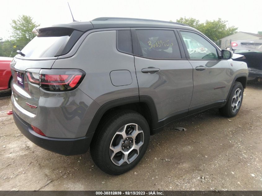 2022 JEEP COMPASS TRAILHAWK 4X4 - 3C4NJDDB4NT148751