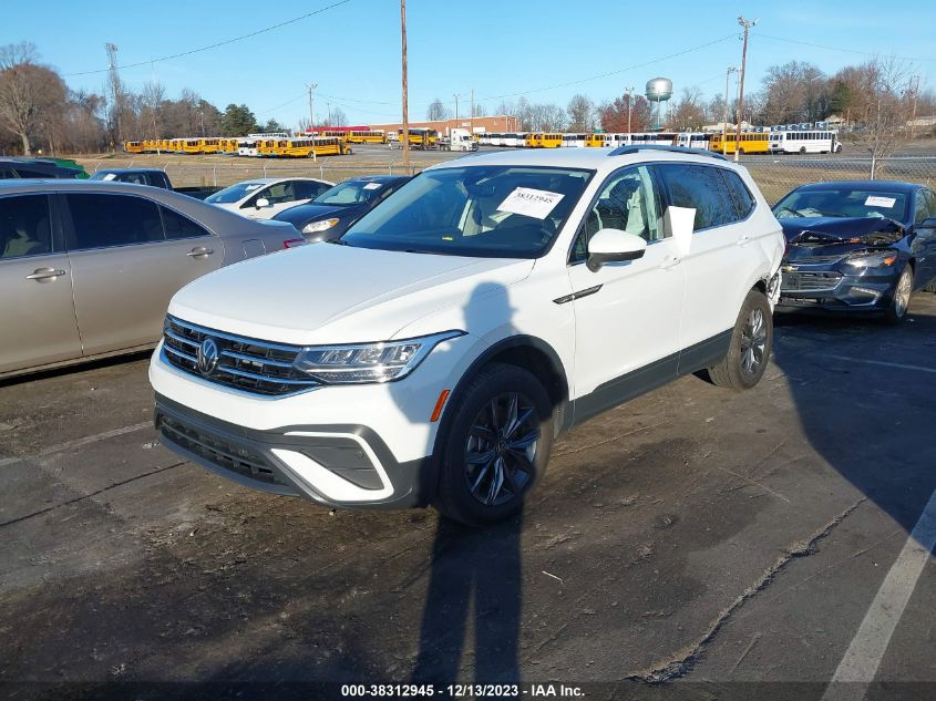 2022 VOLKSWAGEN TIGUAN 2.0T SE - 3VV3B7AX0NM143709