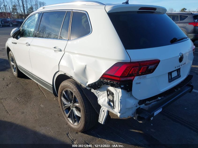 2022 VOLKSWAGEN TIGUAN 2.0T SE - 3VV3B7AX0NM143709