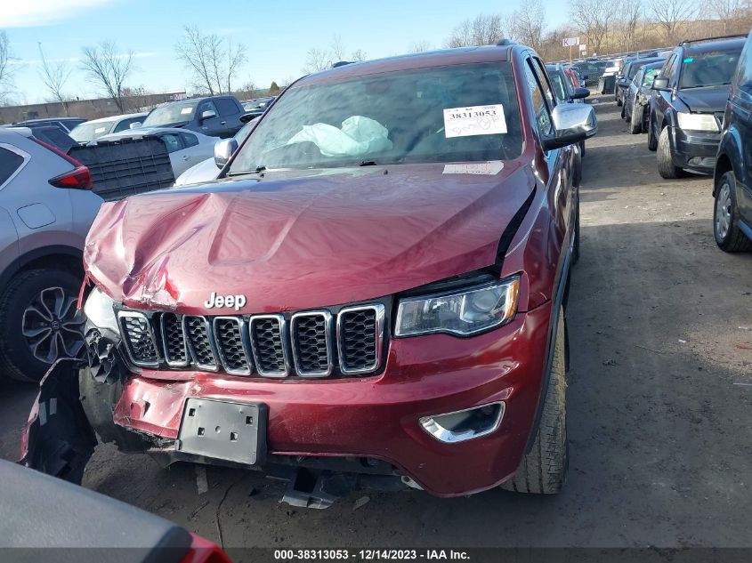 2017 JEEP GRAND CHEROKEE LIMITED 4X4 - 1C4RJFBGXHC715301