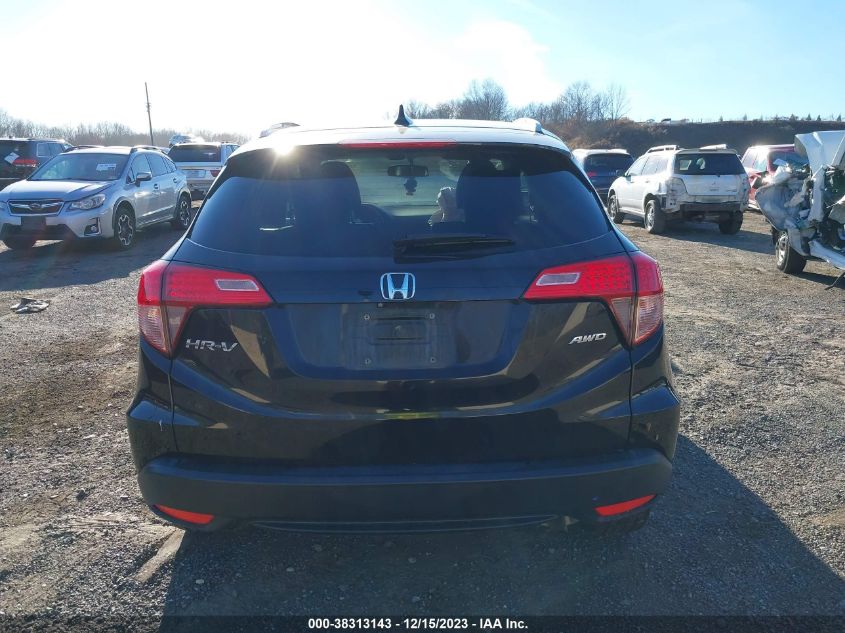 2016 HONDA HR-V EX-L - 3CZRU6H74GM712755