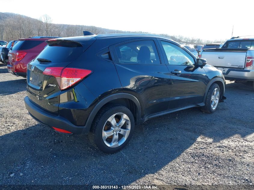 2016 HONDA HR-V EX-L - 3CZRU6H74GM712755