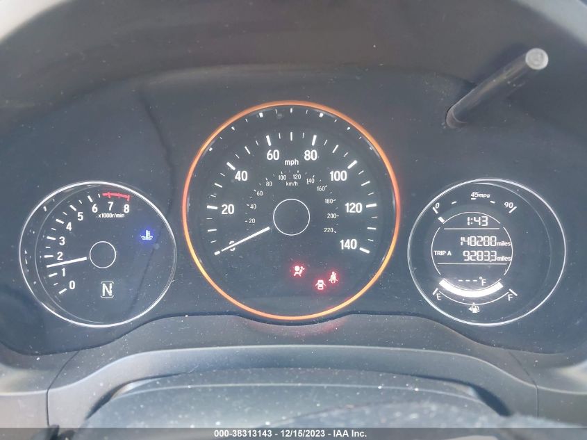 2016 HONDA HR-V EX-L - 3CZRU6H74GM712755