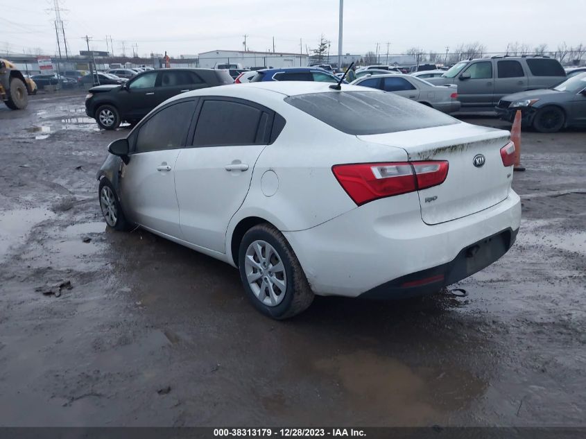 2014 KIA RIO LX - KNADM4A3XE6324290
