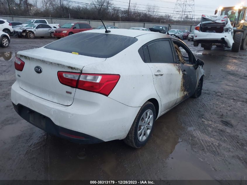 2014 KIA RIO LX - KNADM4A3XE6324290