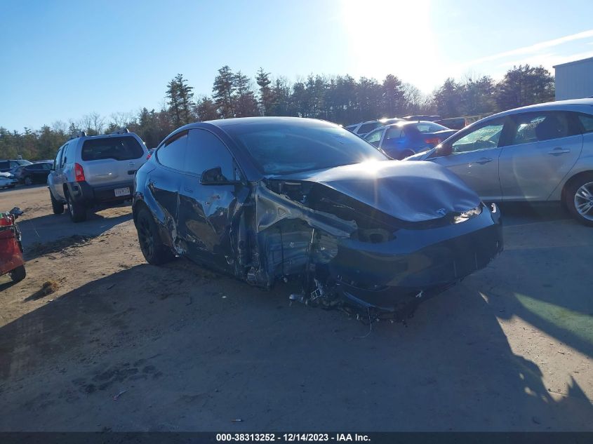 2022 TESLA MODEL Y LONG RANGE DUAL MOTOR ALL-WHEEL DRIVE - 7SAYGDEE5NF436378