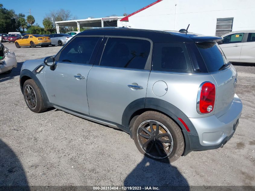 2015 MINI COUNTRYMAN COOPER S WMWZC5C56FWP43316