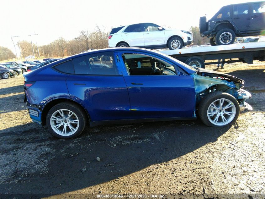 2022 TESLA MODEL Y LONG RANGE DUAL MOTOR ALL-WHEEL DRIVE - 7SAYGDEE7NF327291