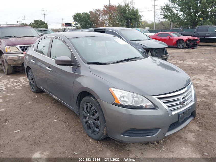 2015 NISSAN SENTRA FE+ S/S/SL/SR/SV - 3N1AB7AP2FL649588