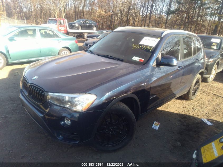 5UXWX9C50H0T14355 2017 BMW X3, photo no. 2