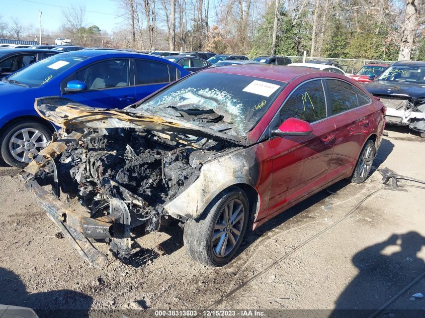 2015 HYUNDAI SONATA SE - 5NPE24AF9FH249287