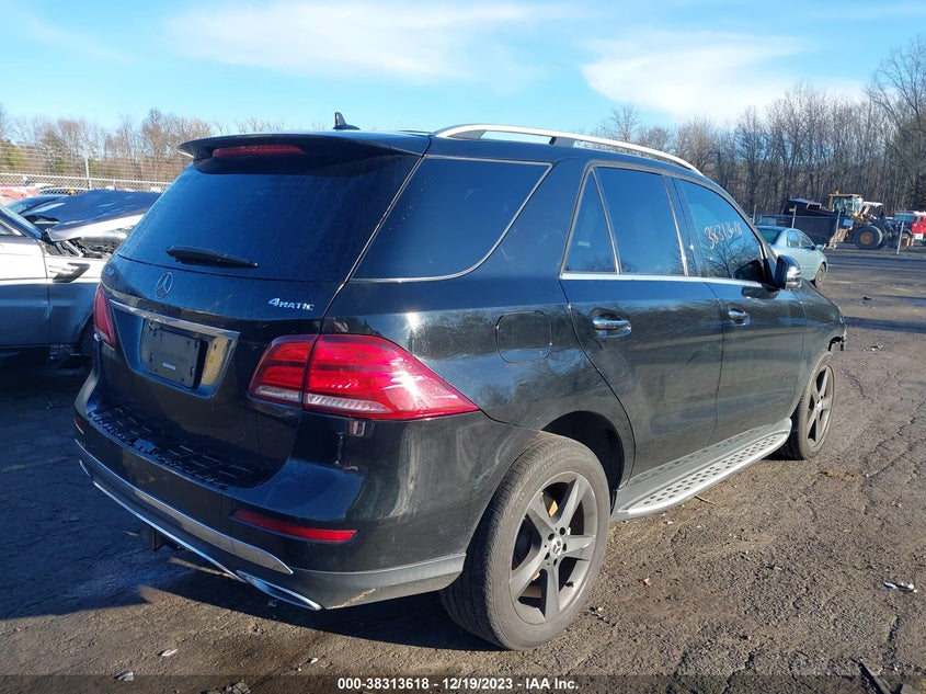 VIN 4JGDA5HB5JB085016 2018 MERCEDES-BENZ GLE 350 4MATIC