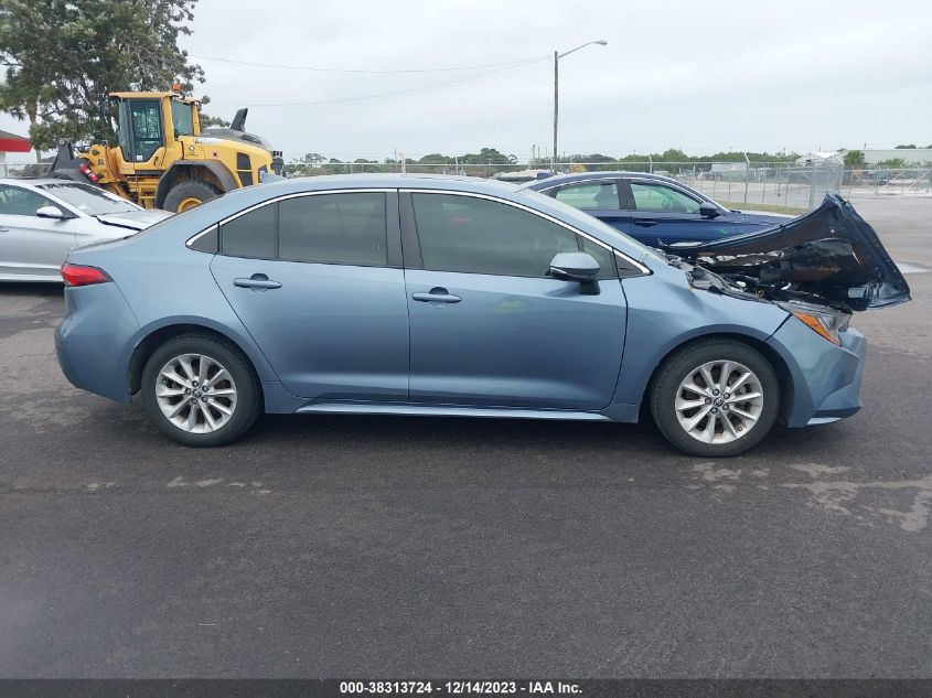 2020 TOYOTA COROLLA XLE - JTDFPRAE4LJ076713