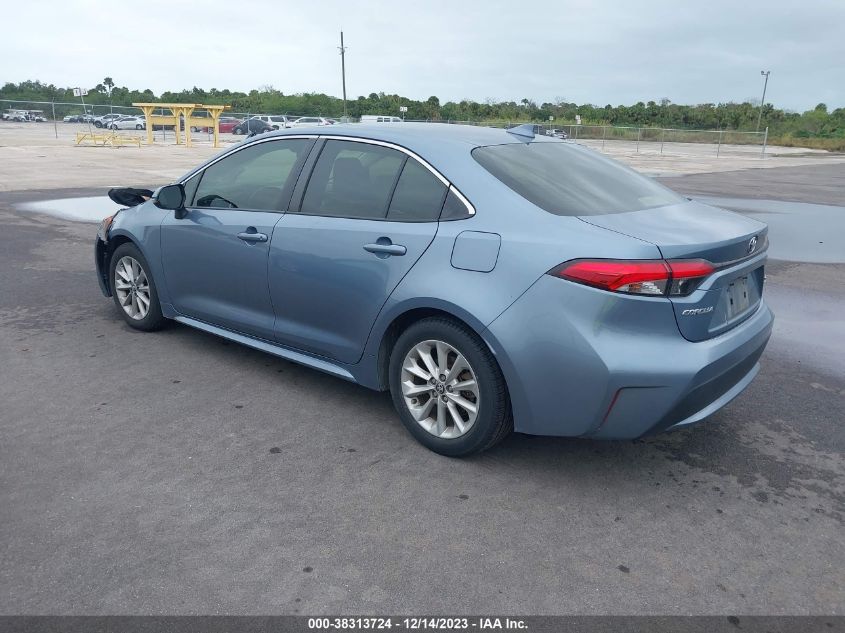 2020 TOYOTA COROLLA XLE - JTDFPRAE4LJ076713