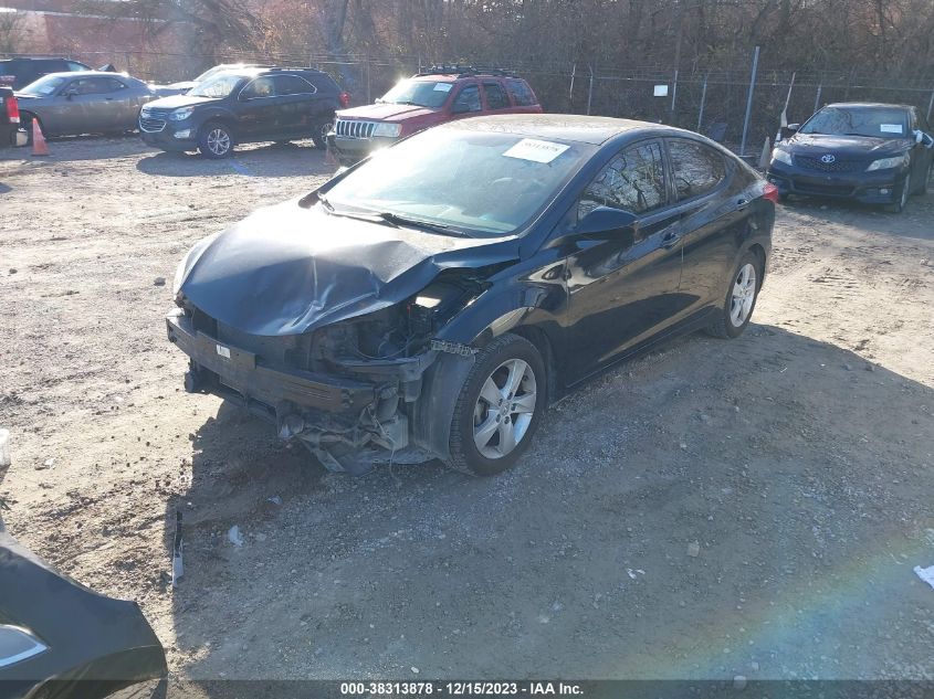 2013 HYUNDAI ELANTRA GLS (ULSAN PLANT) - KMHDH4AE9DU845063