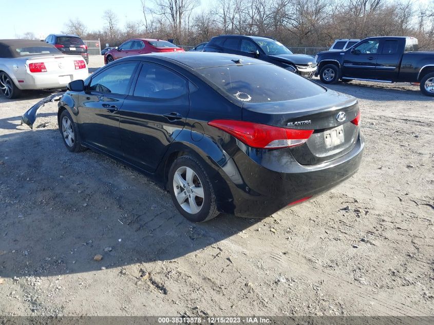 2013 HYUNDAI ELANTRA GLS (ULSAN PLANT) - KMHDH4AE9DU845063