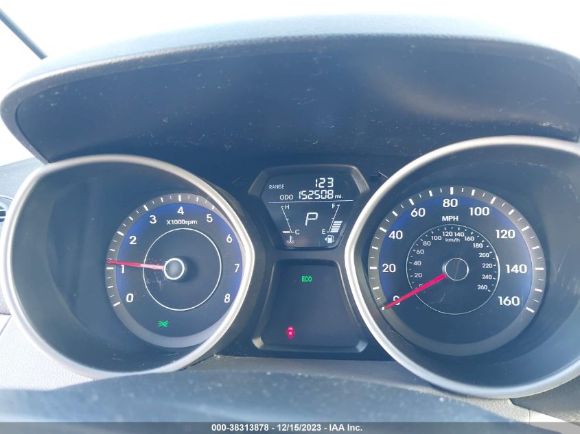 2013 HYUNDAI ELANTRA GLS (ULSAN PLANT) - KMHDH4AE9DU845063