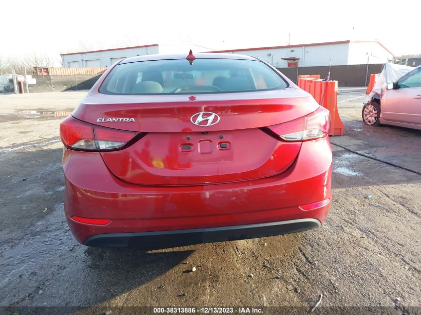 2014 HYUNDAI ELANTRA SE - 5NPDH4AE6EH544511