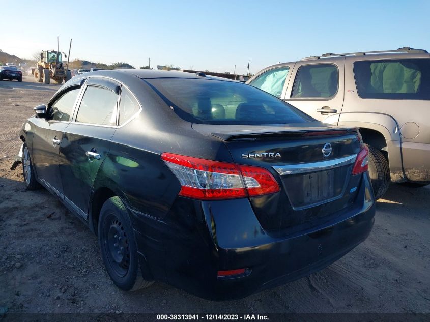 2013 NISSAN SENTRA SL - 3N1AB7AP1DL656206