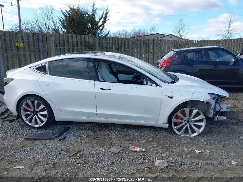 2019 TESLA MODEL 3 LONG RANGE/PERFORMANCE - 5YJ3E1EB6KF422146