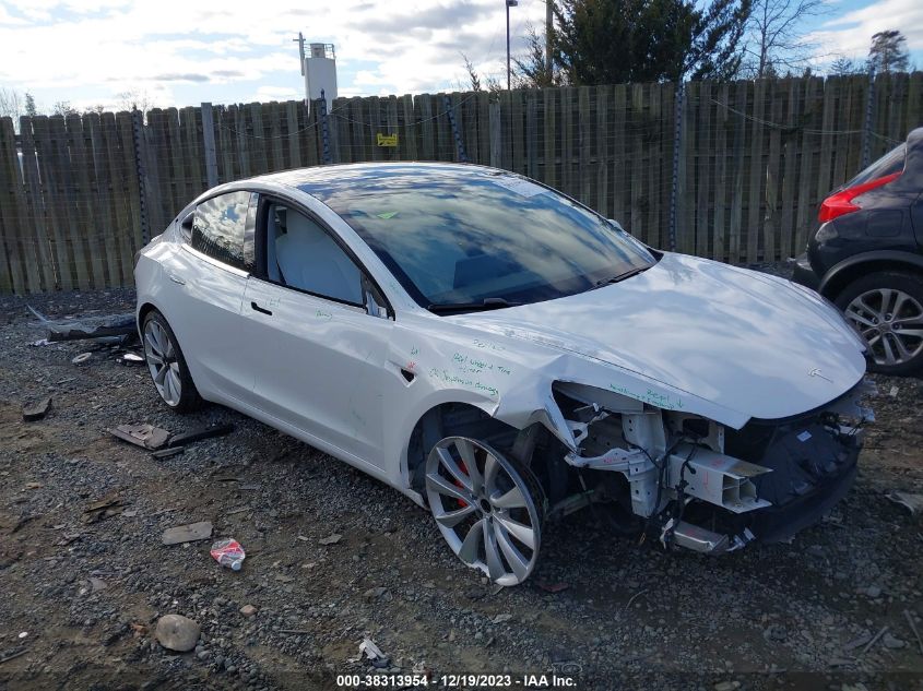 2019 TESLA MODEL 3 LONG RANGE/PERFORMANCE - 5YJ3E1EB6KF422146