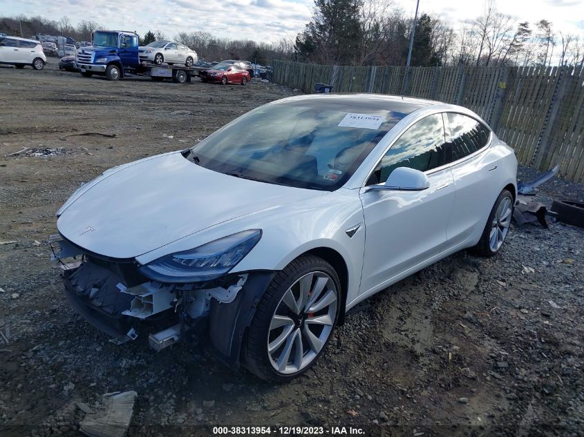 2019 TESLA MODEL 3 LONG RANGE/PERFORMANCE - 5YJ3E1EB6KF422146