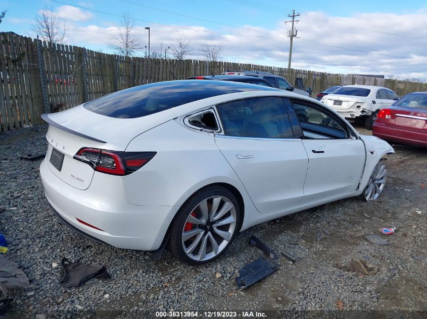2019 TESLA MODEL 3 LONG RANGE/PERFORMANCE - 5YJ3E1EB6KF422146