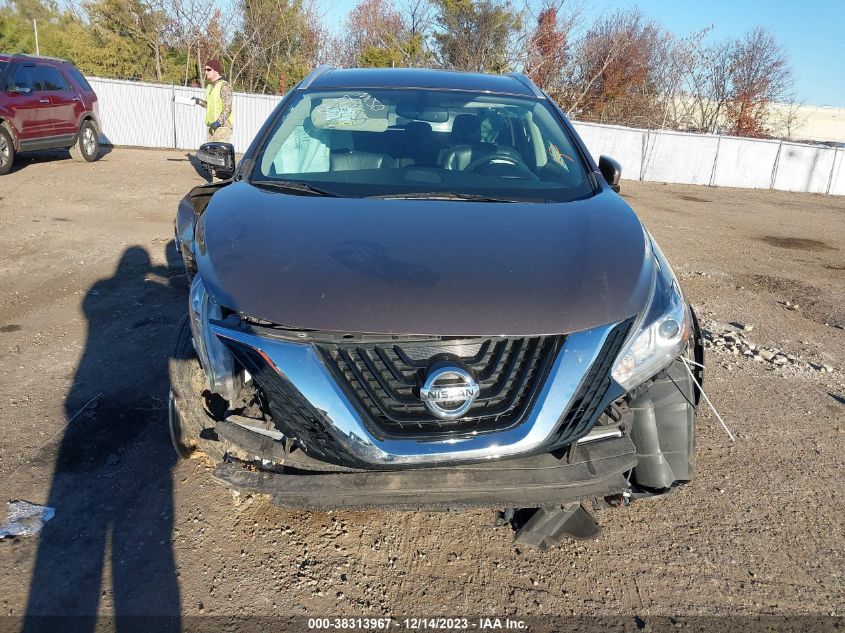 2015 NISSAN MURANO SL - 5N1AZ2MG5FN246336
