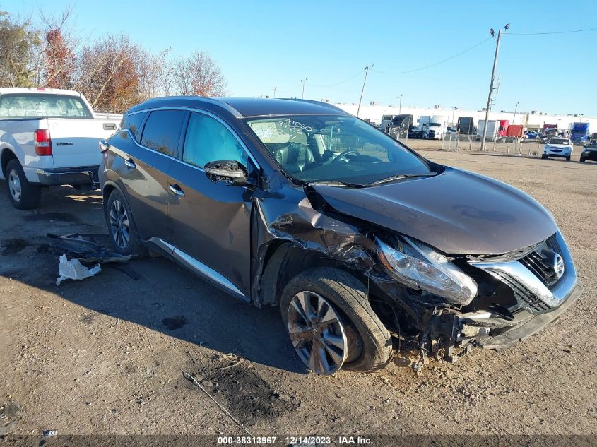 2015 NISSAN MURANO SL - 5N1AZ2MG5FN246336