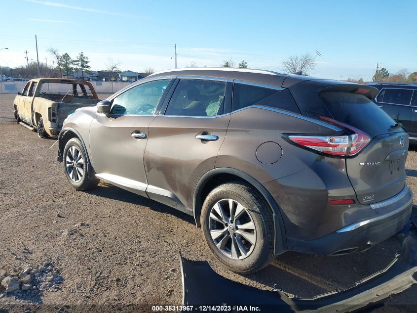 2015 NISSAN MURANO SL - 5N1AZ2MG5FN246336