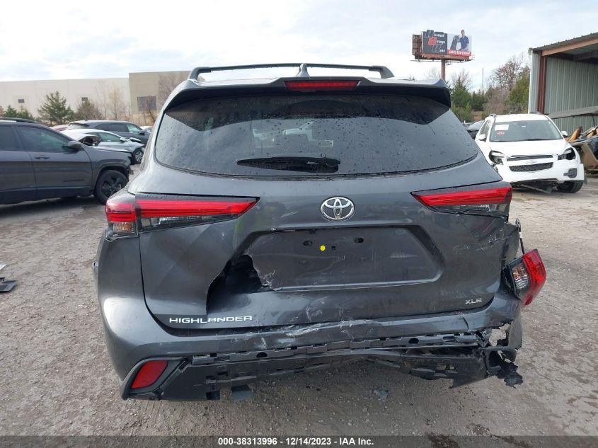 2023 TOYOTA HIGHLANDER XLE - 5TDKDRAH4PS018160