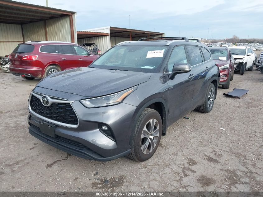 2023 TOYOTA HIGHLANDER XLE - 5TDKDRAH4PS018160