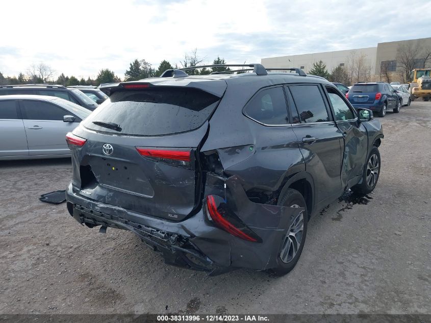 2023 TOYOTA HIGHLANDER XLE - 5TDKDRAH4PS018160
