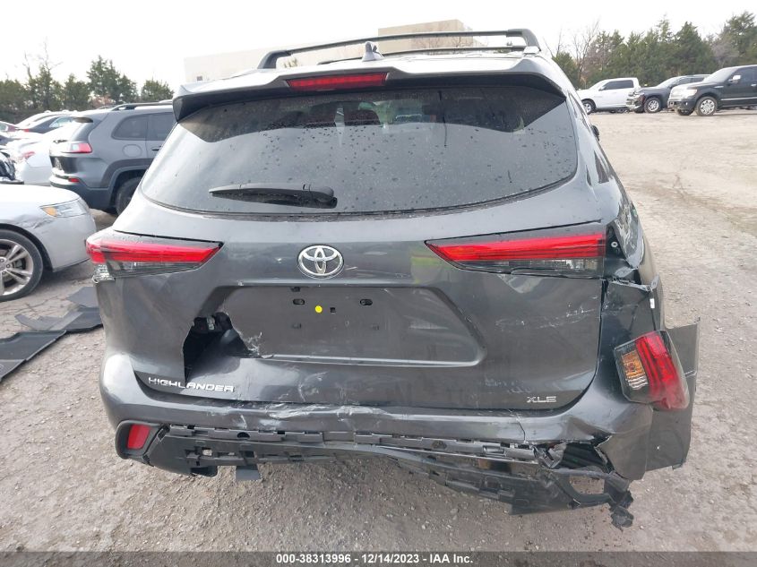 2023 TOYOTA HIGHLANDER XLE - 5TDKDRAH4PS018160
