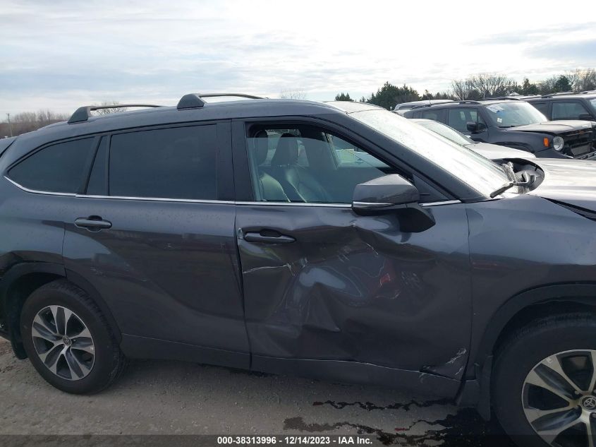 2023 TOYOTA HIGHLANDER XLE - 5TDKDRAH4PS018160