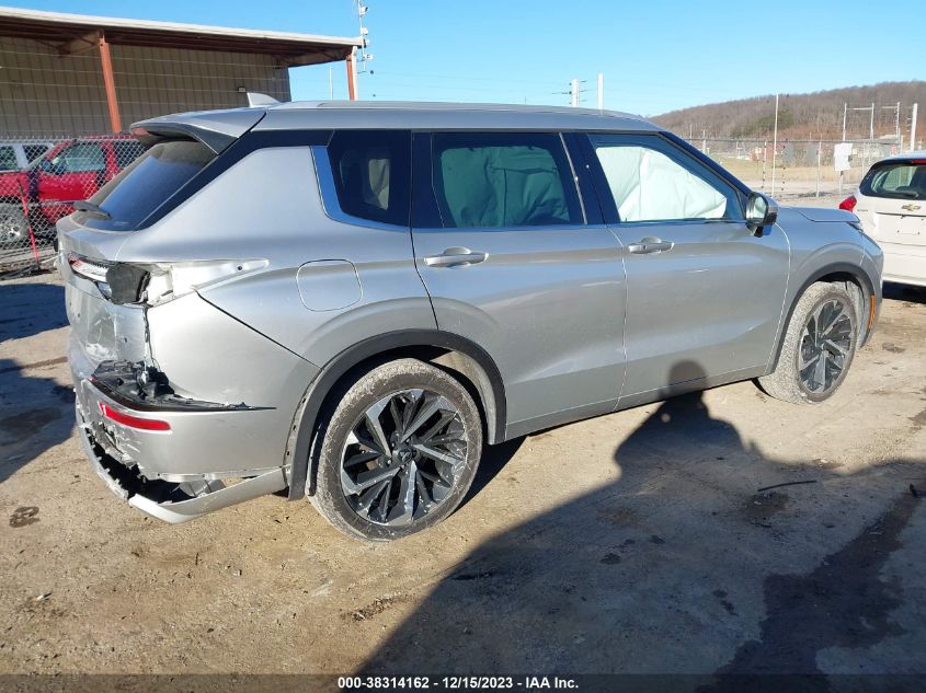 2022 MITSUBISHI OUTLANDER SEL/SEL LAUNCH EDITION/SEL SPECIAL EDITION - JA4J4VA80NZ081282