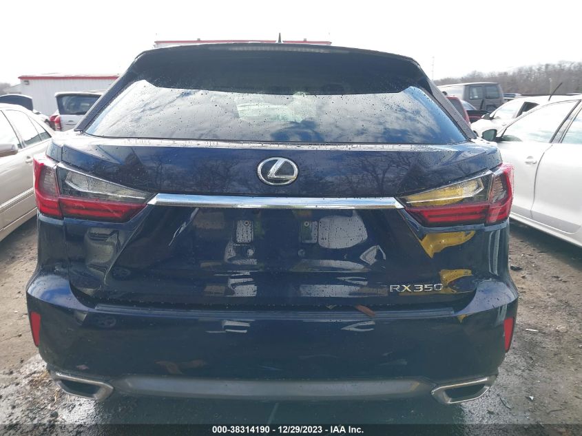 2017 LEXUS RX 350 - 2T2BZMCA9HC083158