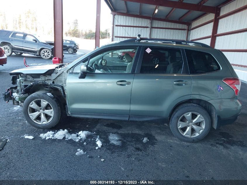 2016 SUBARU FORESTER 2.5I PREMIUM - JF2SJADC8GH483881