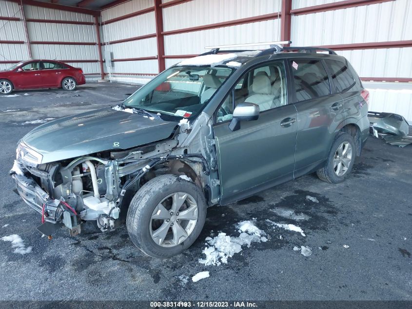 2016 SUBARU FORESTER 2.5I PREMIUM - JF2SJADC8GH483881