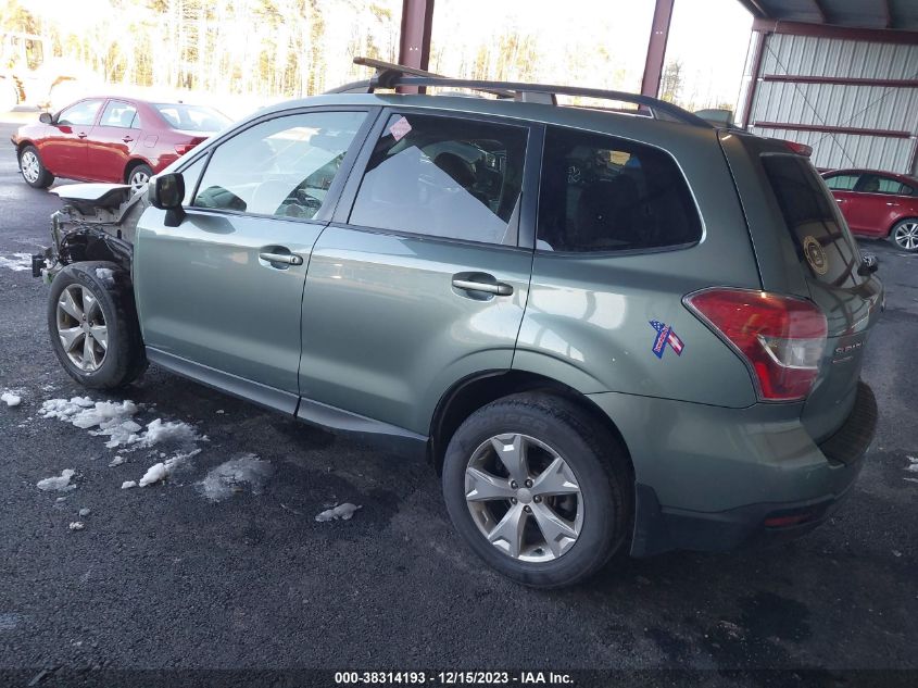 2016 SUBARU FORESTER 2.5I PREMIUM - JF2SJADC8GH483881