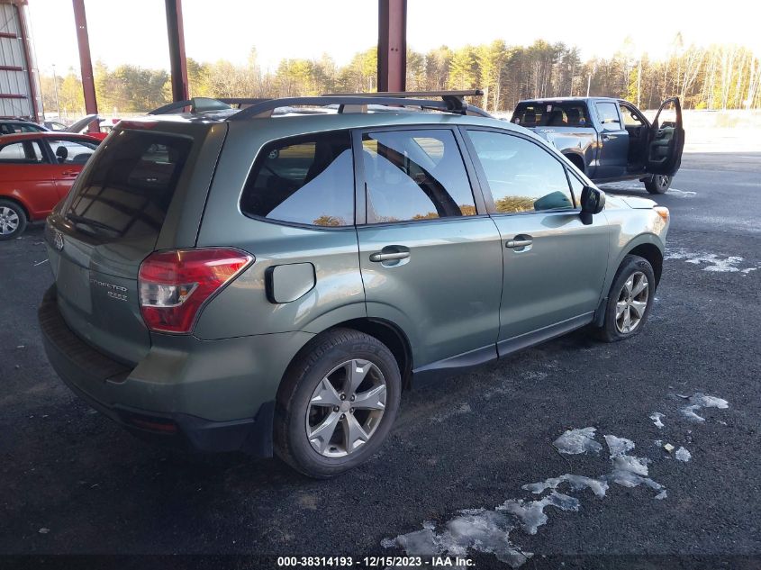 2016 SUBARU FORESTER 2.5I PREMIUM - JF2SJADC8GH483881