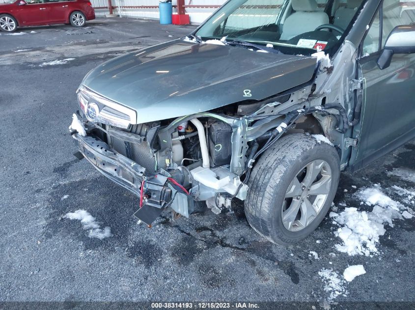 2016 SUBARU FORESTER 2.5I PREMIUM - JF2SJADC8GH483881
