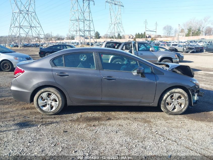 2014 HONDA CIVIC LX - 19XFB2F56EE248478