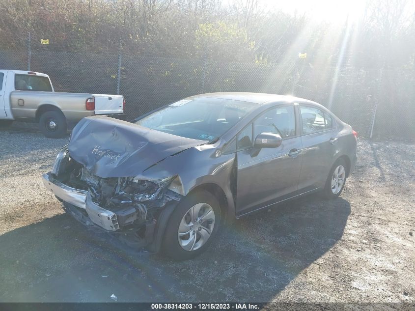 2014 HONDA CIVIC LX - 19XFB2F56EE248478