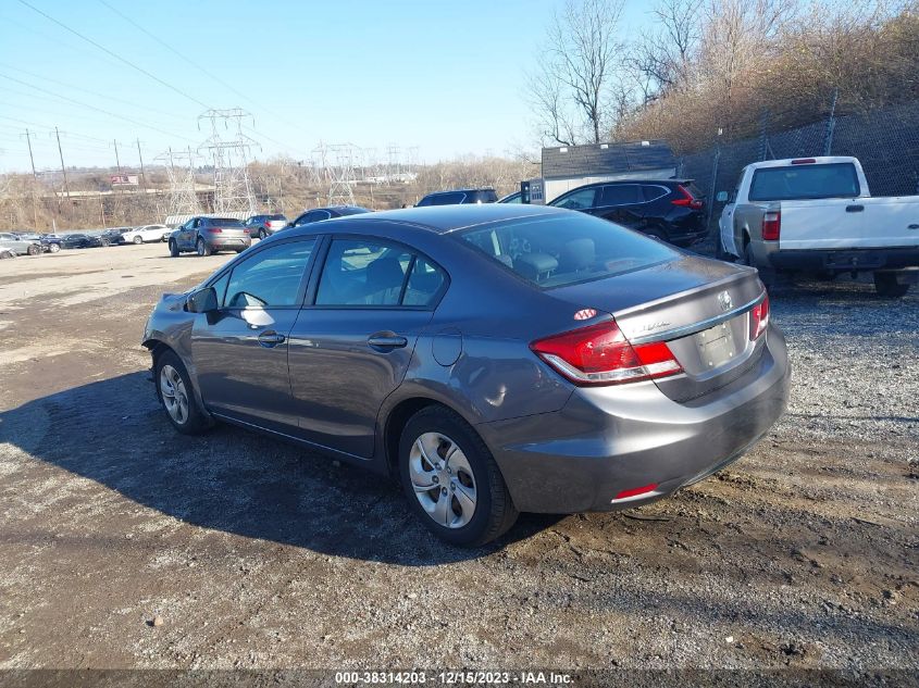 2014 HONDA CIVIC LX - 19XFB2F56EE248478