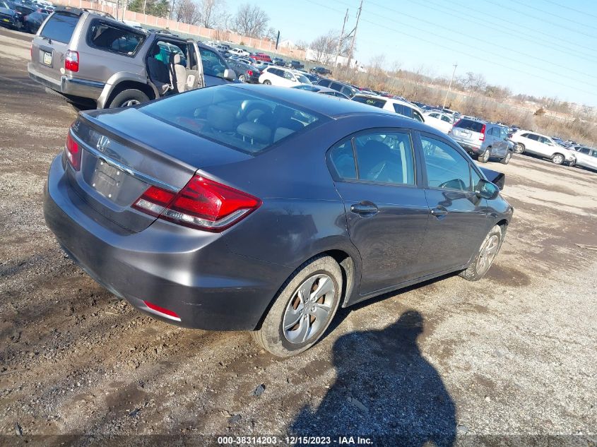 2014 HONDA CIVIC LX - 19XFB2F56EE248478