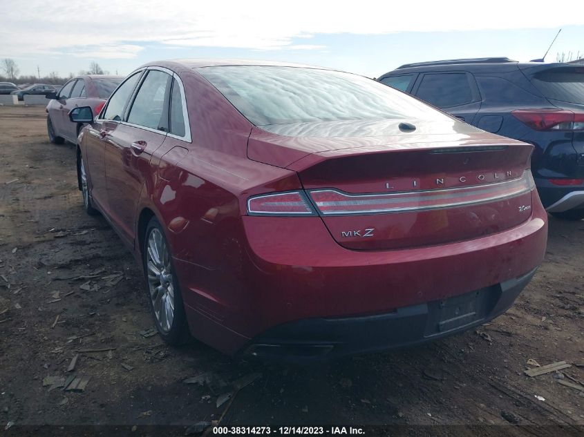 2015 LINCOLN MKZ - 3LN6L2G98FR610380